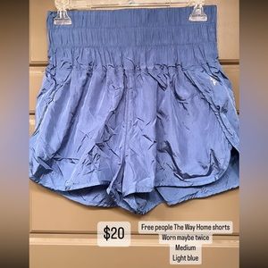 FREE PEOPLE The Way Home shorts; worn once, medium, perfect condition
